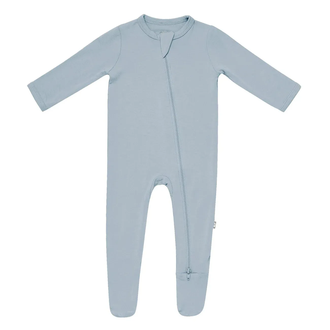 Zippered Footie | Fog