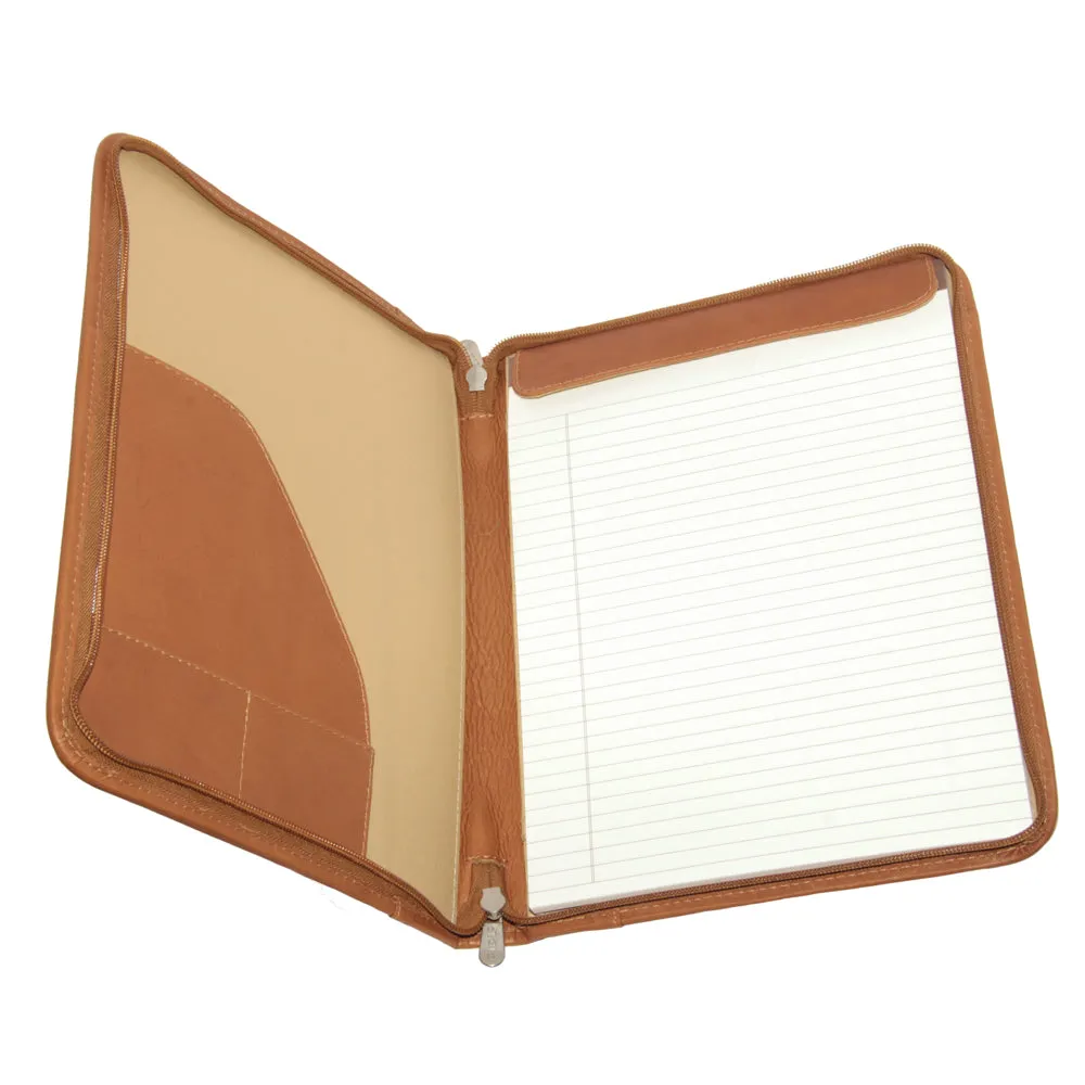 ZIPPERED PADFOLIO