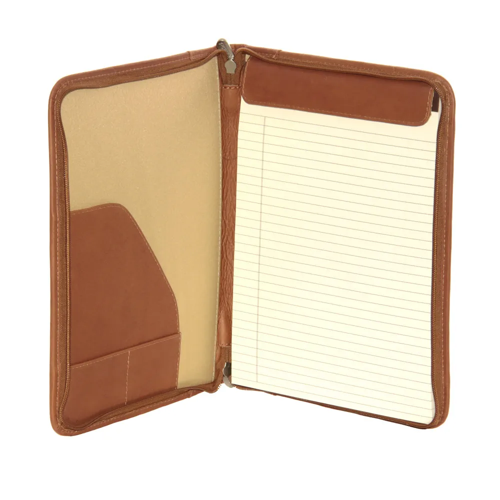 ZIPPERED PADFOLIO