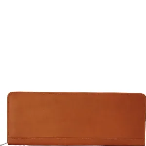 ZIPPERED TIE CASE WITH SNAPS